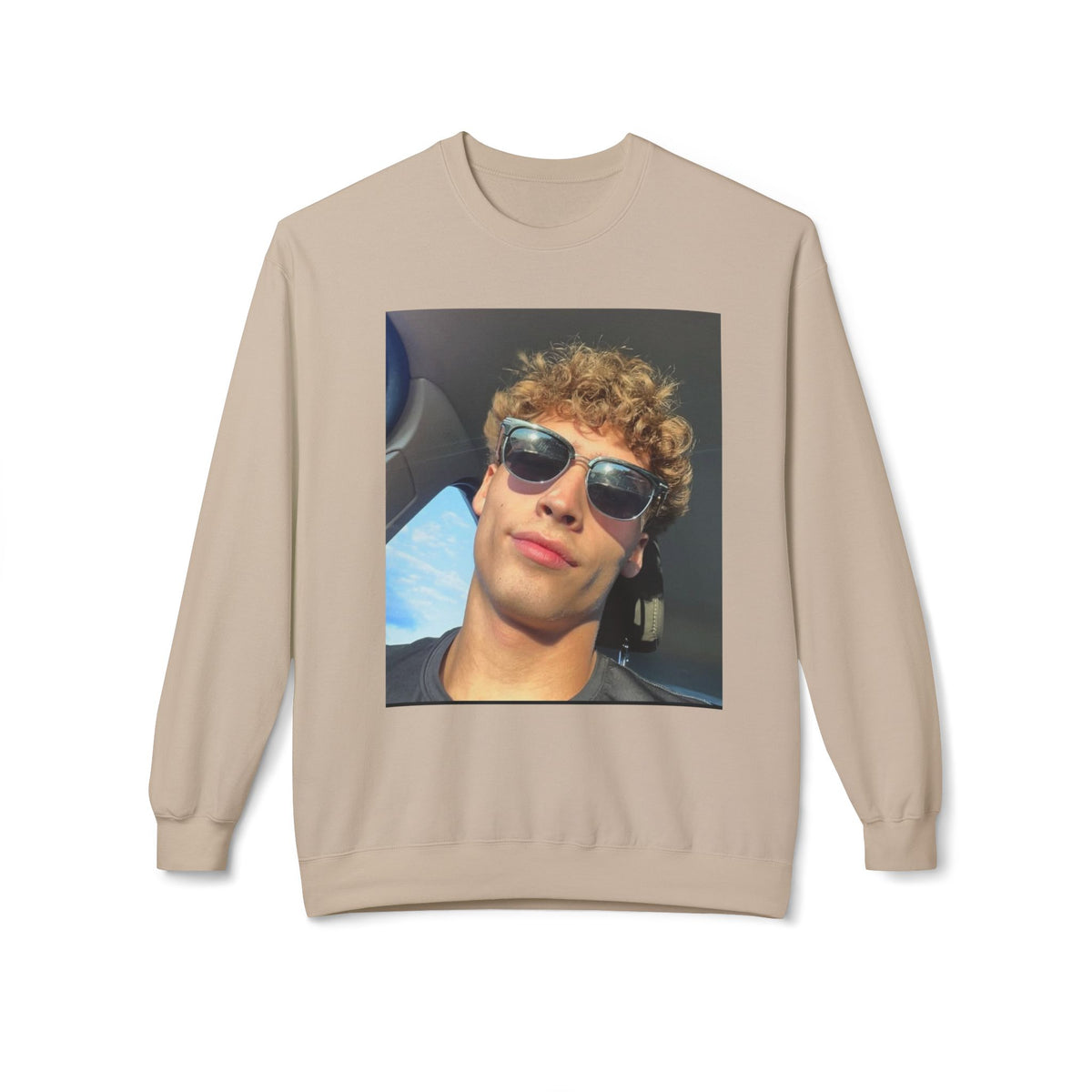 #FleeceCrewneck, #MidweightSweatshirt, #UnisexStyle, #CozyComfort, #SoftFabric, #TimelessLook, #EverydayEssentials, #CasualWear, #WarmAndStylish,