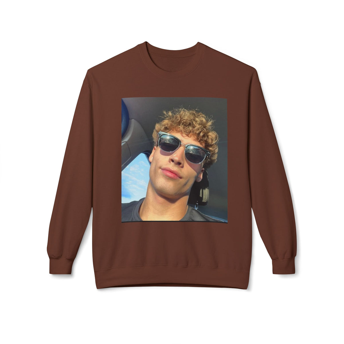 #FleeceCrewneck, #MidweightSweatshirt, #UnisexStyle, #CozyComfort, #SoftFabric, #TimelessLook, #EverydayEssentials, #CasualWear, #WarmAndStylish,