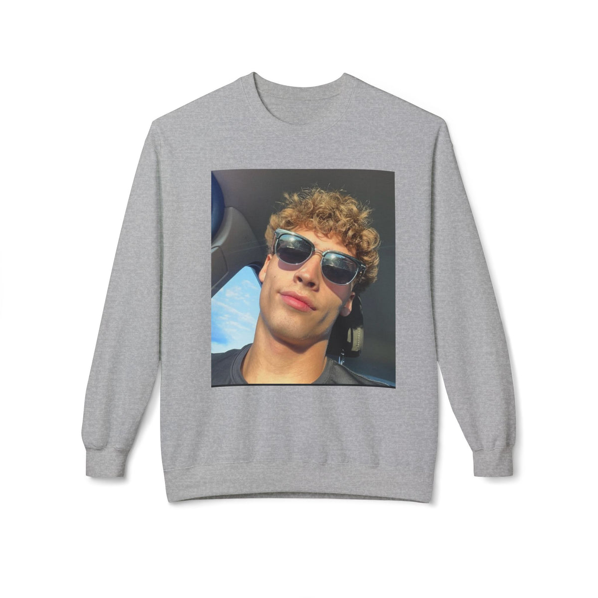 #FleeceCrewneck, #MidweightSweatshirt, #UnisexStyle, #CozyComfort, #SoftFabric, #TimelessLook, #EverydayEssentials, #CasualWear, #WarmAndStylish,