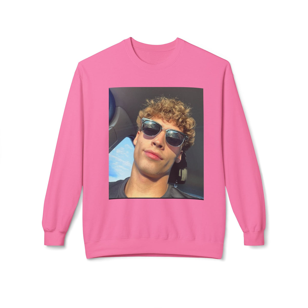 #FleeceCrewneck, #MidweightSweatshirt, #UnisexStyle, #CozyComfort, #SoftFabric, #TimelessLook, #EverydayEssentials, #CasualWear, #WarmAndStylish,