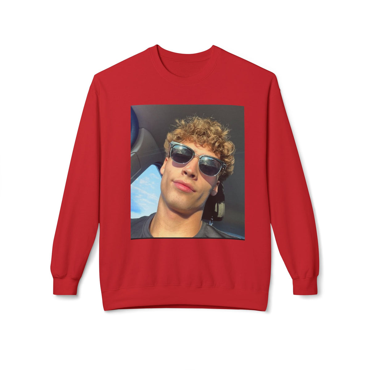 #FleeceCrewneck, #MidweightSweatshirt, #UnisexStyle, #CozyComfort, #SoftFabric, #TimelessLook, #EverydayEssentials, #CasualWear, #WarmAndStylish,